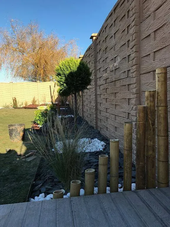 Création espaces verts près de Iwuy